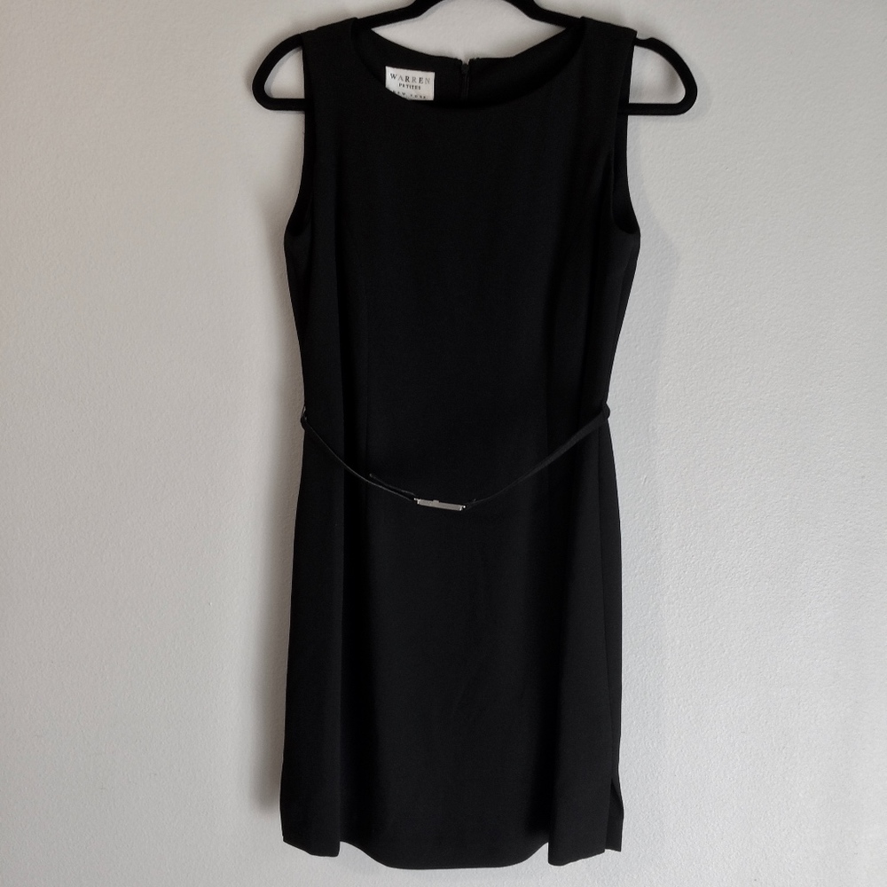 David Warren Little Black Dress Sleeveless